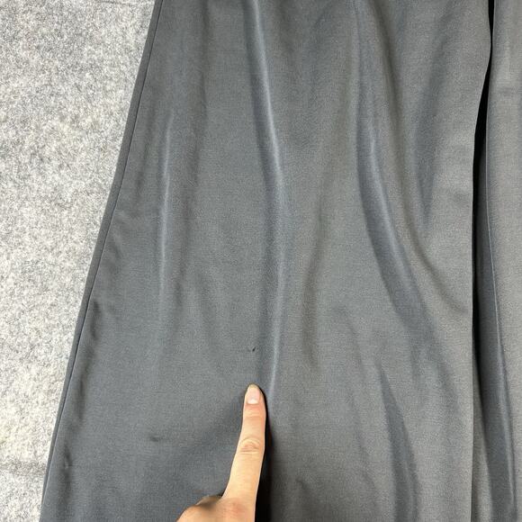 Fabletics Sleek Knit Wide Leg Pants Women’s XS Gray Stretch Athleisure Flaws - Picture 11 of 13